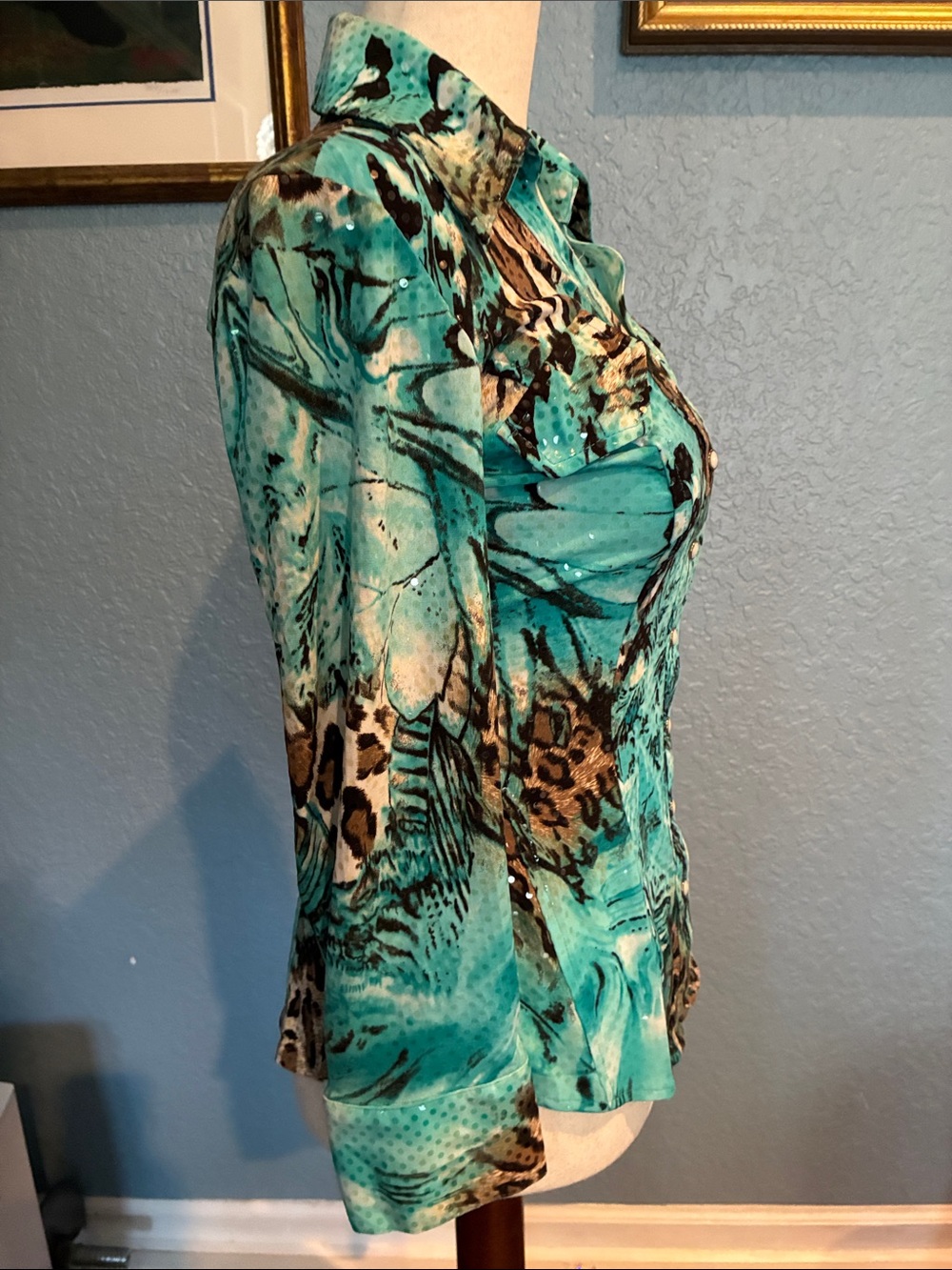 Cache Button Down Top - Picture 7 of 9